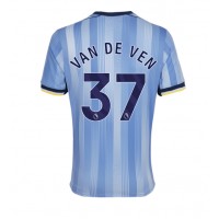 Camiseta Tottenham Hotspur Micky van de Ven #37 Segunda Equipación Replica 2024-25 mangas cortas